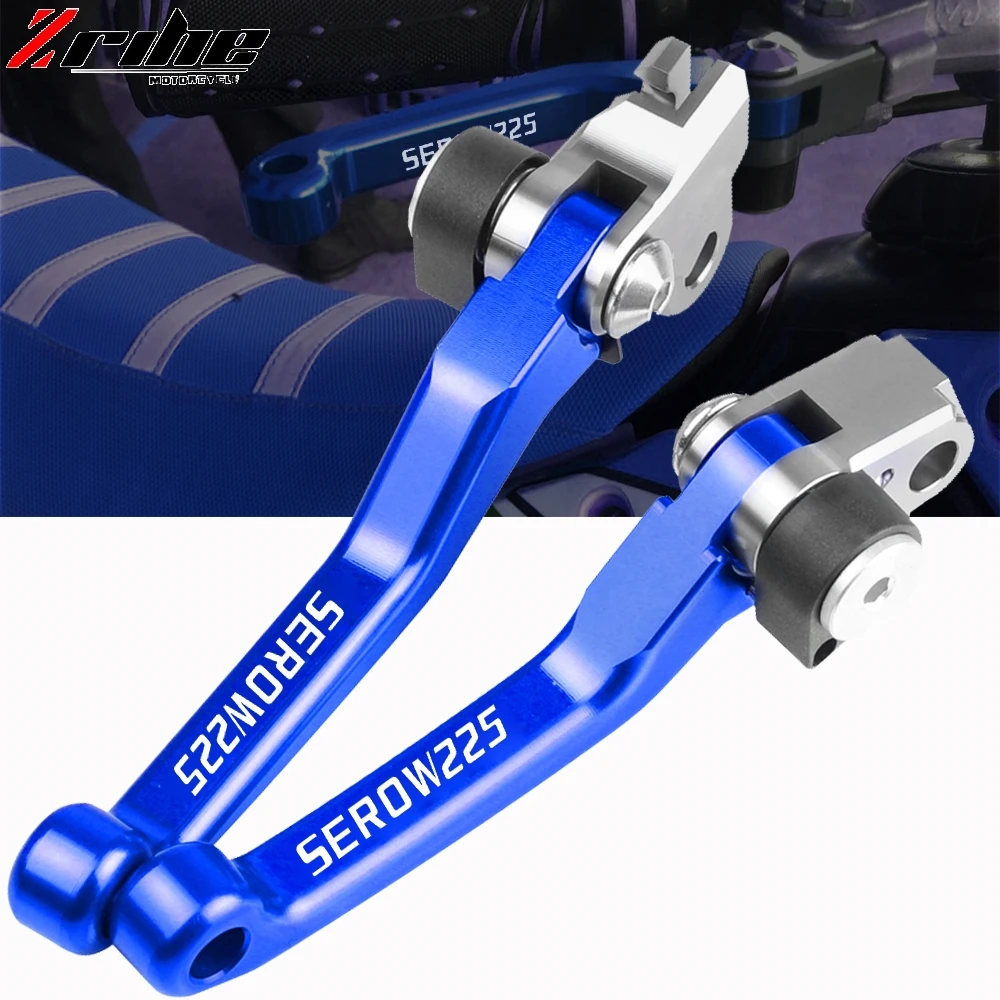 

CNC Motorcycle Billet Foldable Pivot Clutch Brake Lever Handle For Yamaha SEROW 225 SEROW 225 250 1986 1987 1988-2015 Dirt Bike