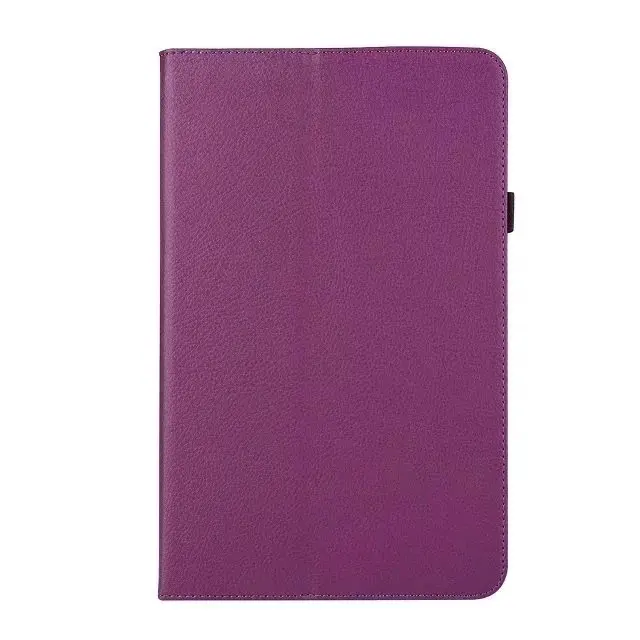 Чехол для планшета для samsung Galaxy Tab A 10,5 T590 T595 SM-T590, кожаный чехол с откидной подставкой, смарт-чехол TabA 10,5 дюймов+ пленка - Цвет: purple