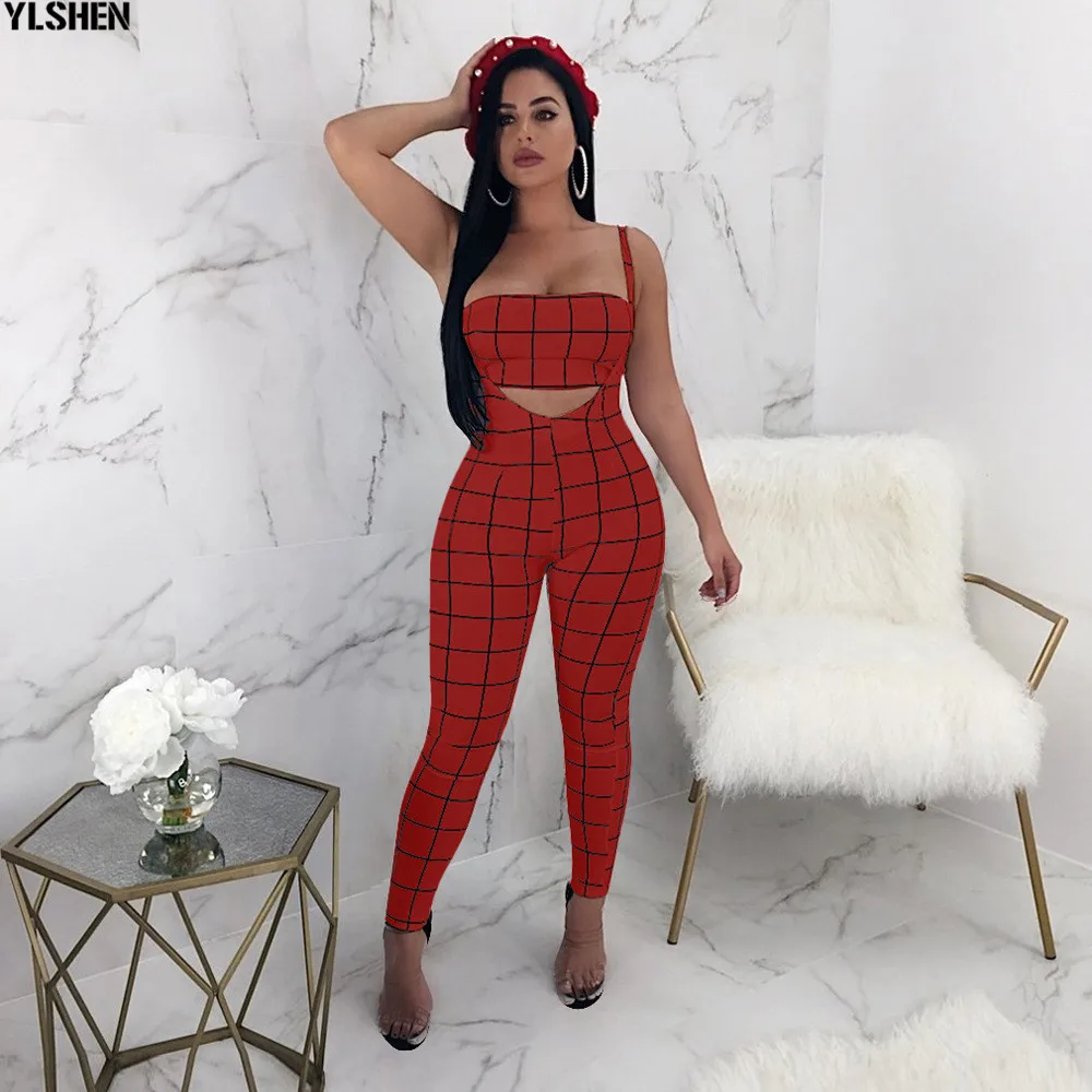Plus Size 2 Two Piece Set Bodycon Jumpsuit for Women Sexy Matching Sets Bodysuit Tops + Pants Suit Woman Outfits Two Way to Wear 02