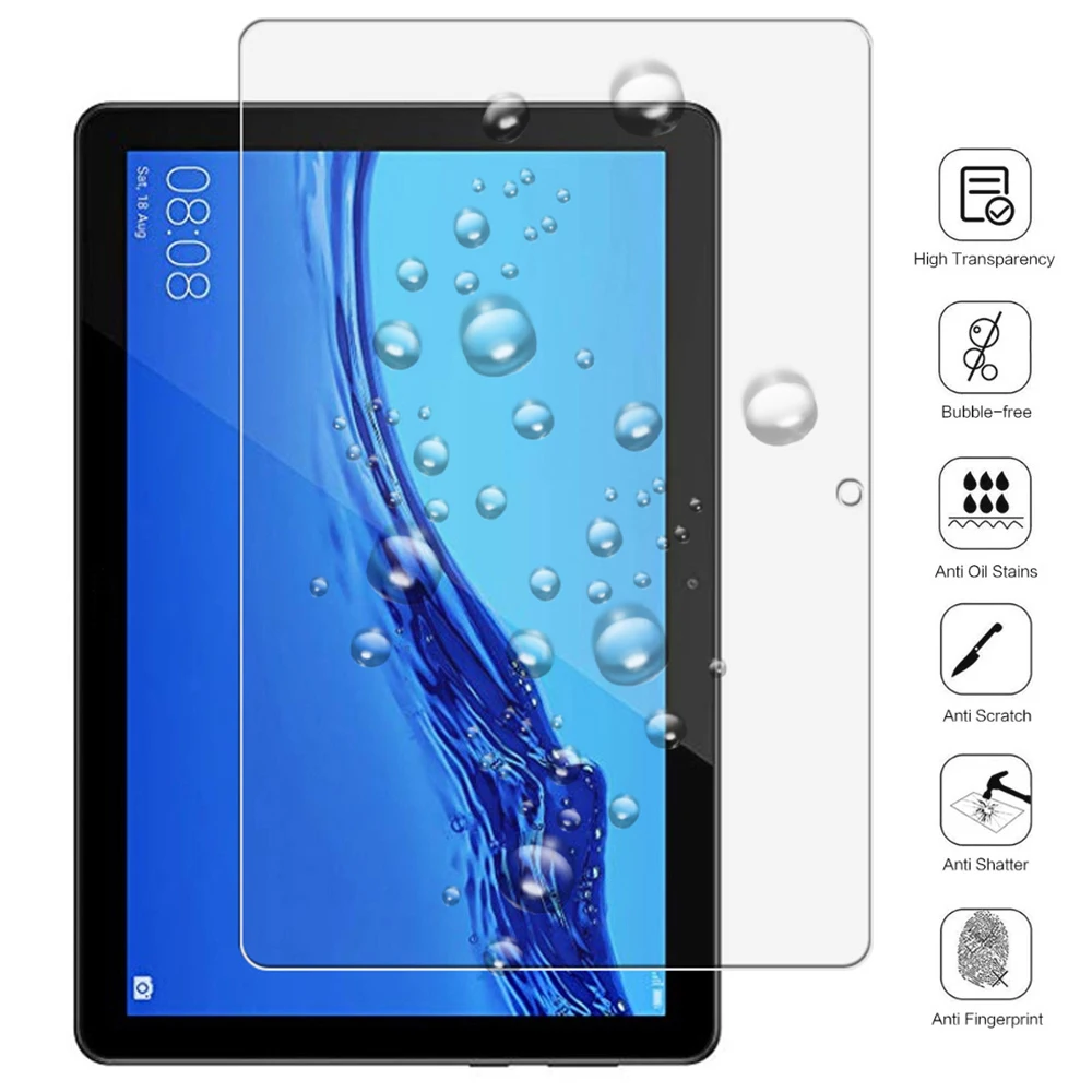 

For Huawei MediaPad T3 10 9.6 AGS-W09 AGS-L09 AGS-L03 - Tablet Screen Protector Scratch Proof Tempered Glass Protective Film