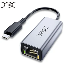 YXwin usb-хаб высокого Скорость RJ45 адаптера Ethernet 10/100/1000 Мбит/с USB 3,0 Тип C концентратор для MacBook Pro Аксессуары для ноутбуков