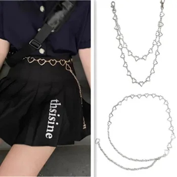 

Waistband Pants Classic Waist Chain Love Heart Hollow Girdle For Women Hip Hop Style Fashion Fine Waist Belts 2020 Trendy