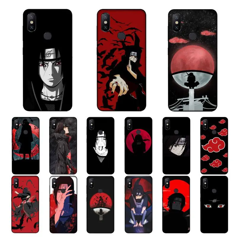 

NBDRUICAI HOT Anime Naruto Itachi TPU Soft Silicone Phone Case Cover for Xiaomi 8 9 se 5X Redmi 6pro 6A 4X 7 5plus note 5 7 6pro