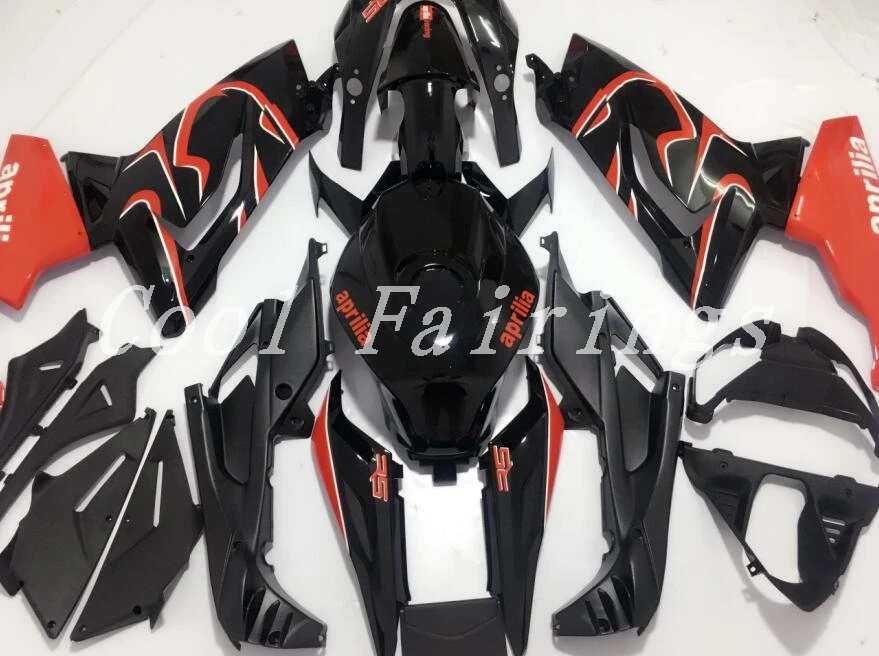 Топ мотоциклетный вставной обтекатель комплект подходит для Aprilia RS125 06 07 08 09 10 11 RS4 РСВ 125 2006 2009 2011 обтекатели комплект из красного или черного хорошее