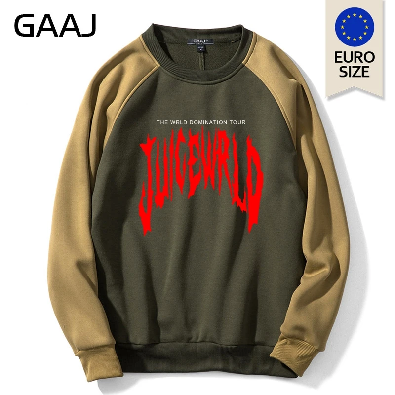 Rapper Juice Wrld хип-хоп мужской спортивный пуловер в стиле Харадзюку, Евро-американский размер, флисовый свитер размера плюс, уличная одежда, мужские толстовки