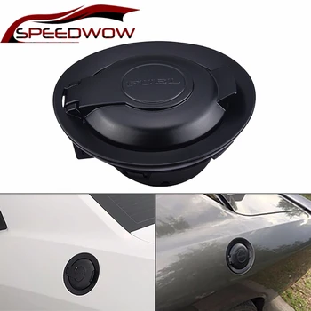 

SPEEDWOW Fuel Filler Door Cover Fuel Gas Door Vapor Edition 68250120AA For Dodge Challenger 2008-2019 Matte Black