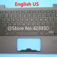 Подставка для ноутбука и клавиатура для samsung XE501C13 английский США Бразилия BR BA98-01575A с тачпадом верхний чехол