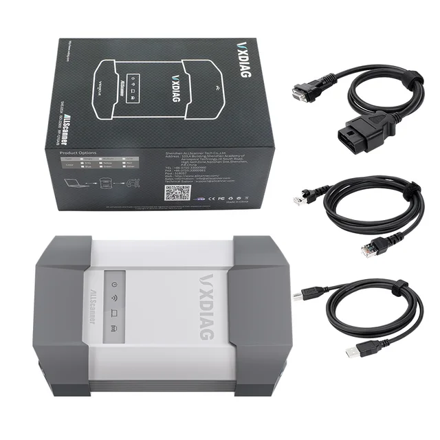 VXDIAG Allscanner OBD2 Scanner professional Diagnostic tool for BMW WIFI/USB Car diagnosis automotivo For Benz For JLR DoIp 6