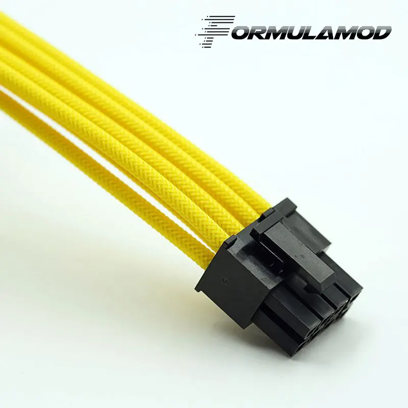 FormulaMod Fm-CableKit 18AWG сплошной цвет удлинитель наборы включая ATX 24Pin* 1 PCI-E 8PIN* 2 cpu 8PIN* 1 с кабелем гребень набор