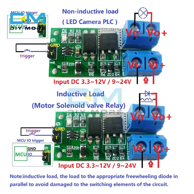 Module Relais 12V, Logique 3.3 à 20V