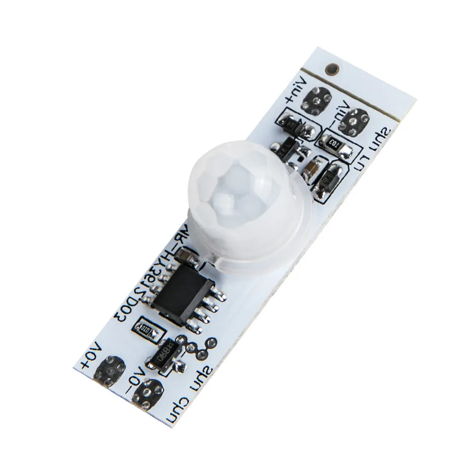 

DC 12V 24V Ceiling PIR Motion Sensor Switch Module 3A IR Infrared Induction Body Sensor Detector Controller Switch for LED Light
