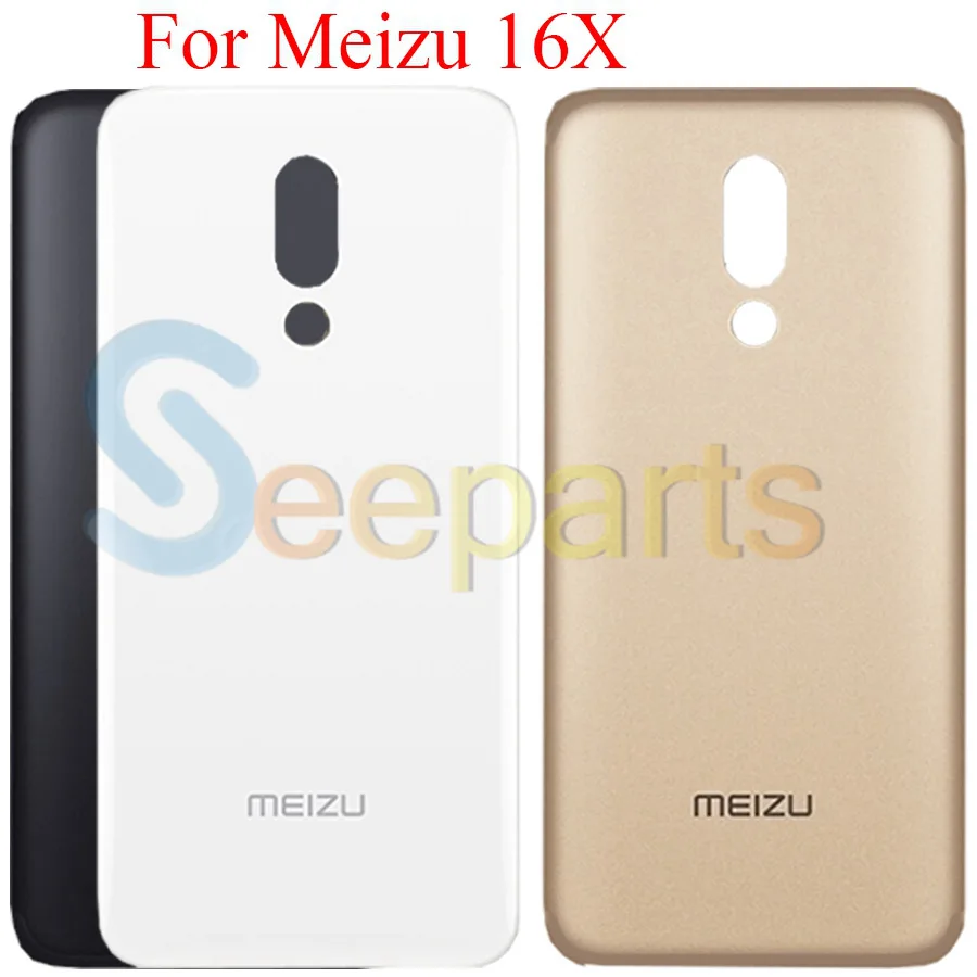 Батарея чехол для Meizu 16th 16x16 плюс сзади Корпус сзади чехол 16 плюс Батарея крышка Запасная часть