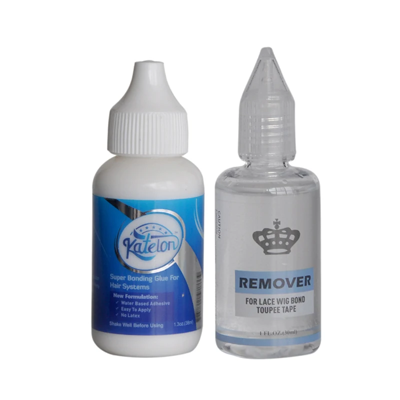 Pegamento adhesivo Super Adhesivo para sistemas capilares, 1,3 OZ(38ml), para peluca de encaje/removedor tupé