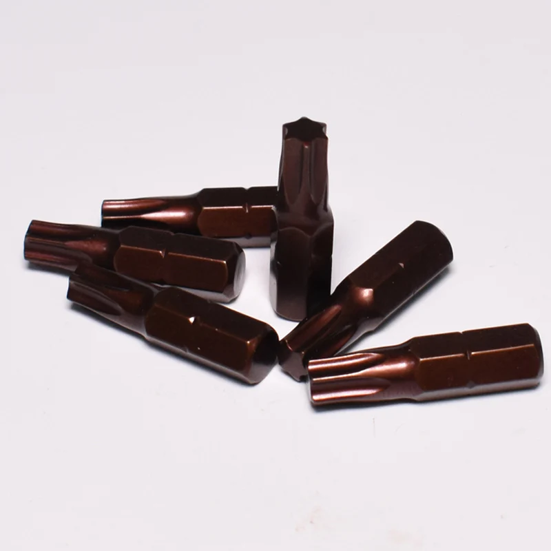 Torx Screwdriver Bit Set S2 Steel 1/4
