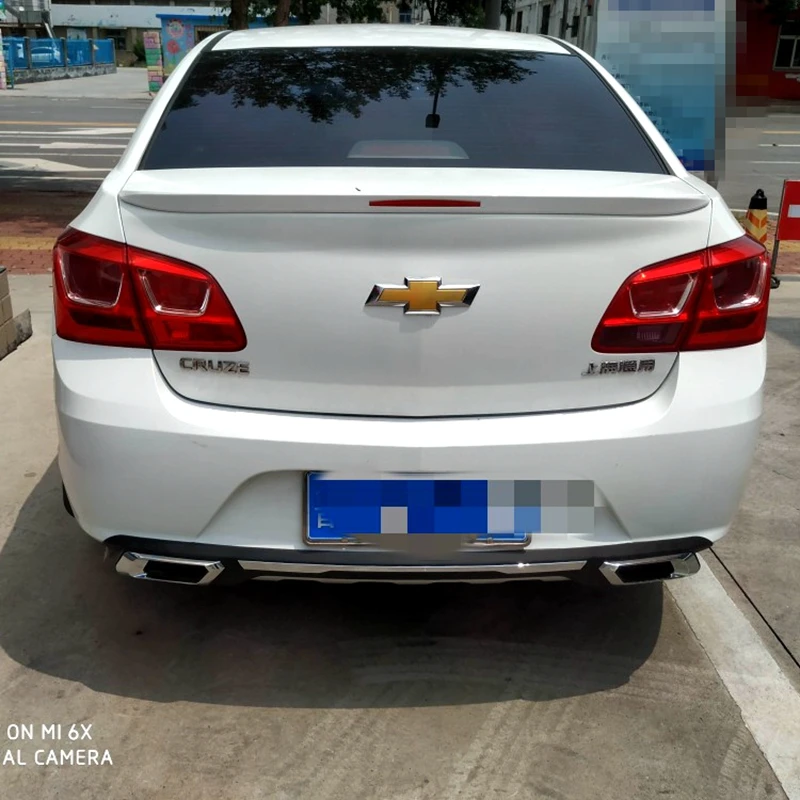 Для Chevrolet Cruze задний бампер диффузор защитные бамперы красиво украшенные для Chevrolet Cruze обвес бампер
