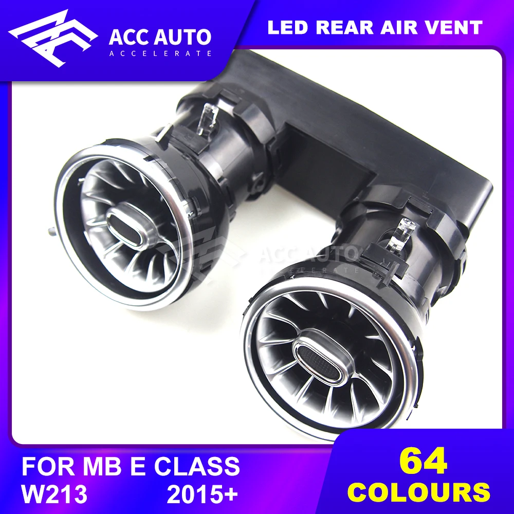 Для Mercedz Ben E Class W213 64 цвета DIY светодиодный светильник с подсветкой аксессуары для