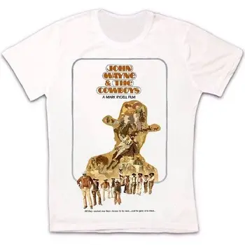 

John Wayne The Cowboys Movie Western 70s Retro Vintage Unisex T Shirt 1201