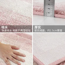 Коврик для двери, коврик для дома, спальни, ванной, ванной комнаты, коврик для двери, впитывающий нескользящий коврик