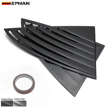 

EPMAN Rear Quarter Window Louver Spoiler Panel Carbon fibre ABS 2pcs For Tesla Model 3 EPTF1003BK EPTF1004TW