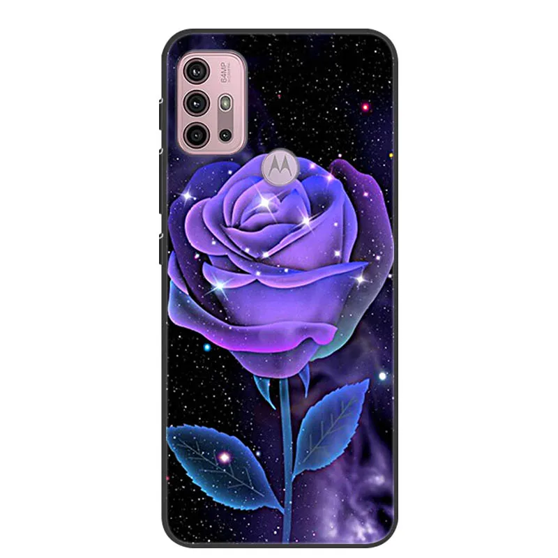 Fashionable Soft Silicone Back Cover Phone Case - Fits 6.5'' Models