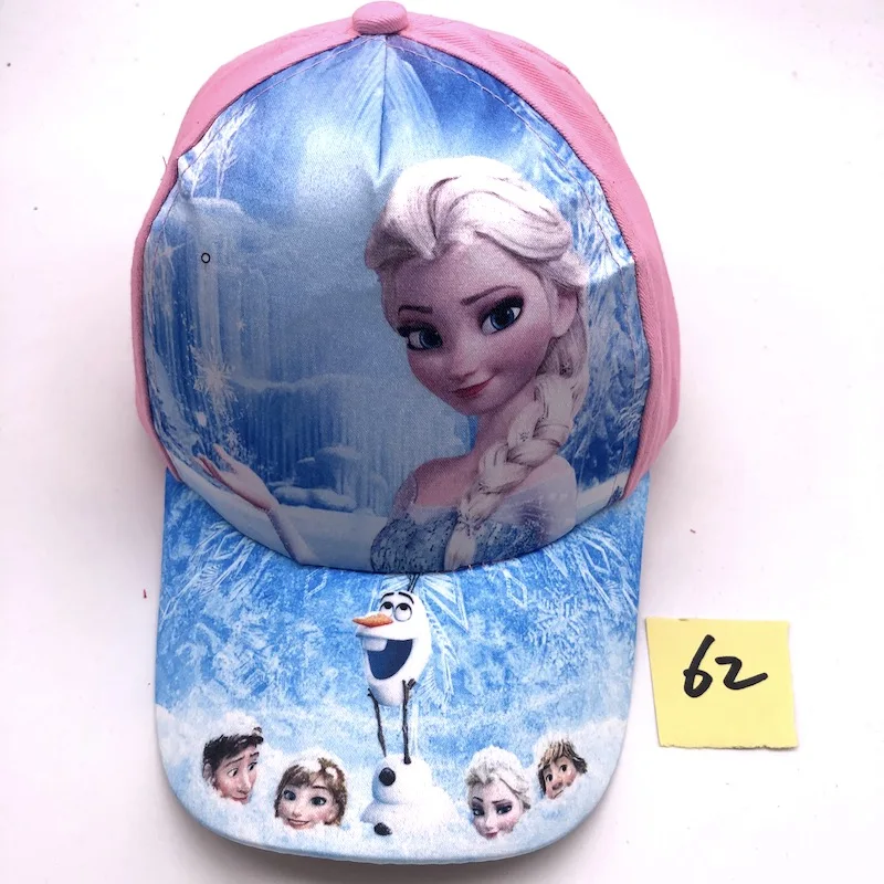 1 шт., Милая Детская кепка для девочек с рисунком из мультфильма Минни, принцесса София, новая модная Солнцезащитная шляпа, повседневная детская бейсбольная кепка вечерние подарки - Цвет: B02