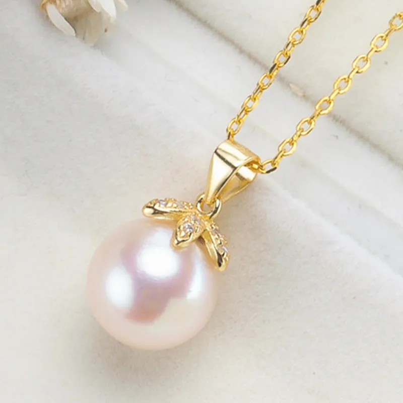 Подвеска из серебра S925 пробы основа Подвески с жемчугом | Украшения и аксессуары