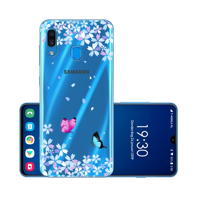 Для samsung Galaxy A50 чехол силиконовый защитный чехол для телефона с изображением бампер для samsung A70 A40 A20 A10 A50s A30s A30 A60 A20s A20e A10s A80 A90 чехлы - Цвет: W001