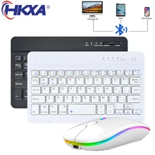 Mini Wireless Keyboard Bluetooth Keyboard for ipad Phone Tablet for iPad Bluetooth Keyboard and Mouse for Samsung Xiaomi Android