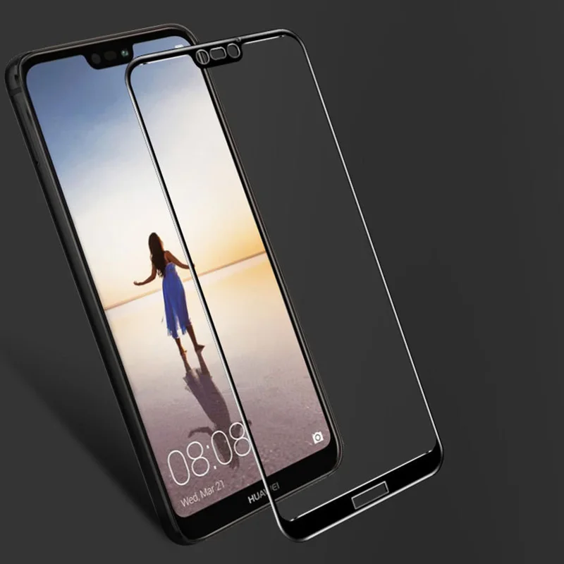 

9H Full cover tempered glass screen protector for Huawei Mate 30 Lite P20 Lite 2019 P Smart 2019 film mica cristal verre trempe