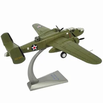 

1/72 Scale Alloy Bomber B-25 Mitchell US Air Force Aircraft B25 Aircraft Fighter Model Toys Children Kids Gift for Collection