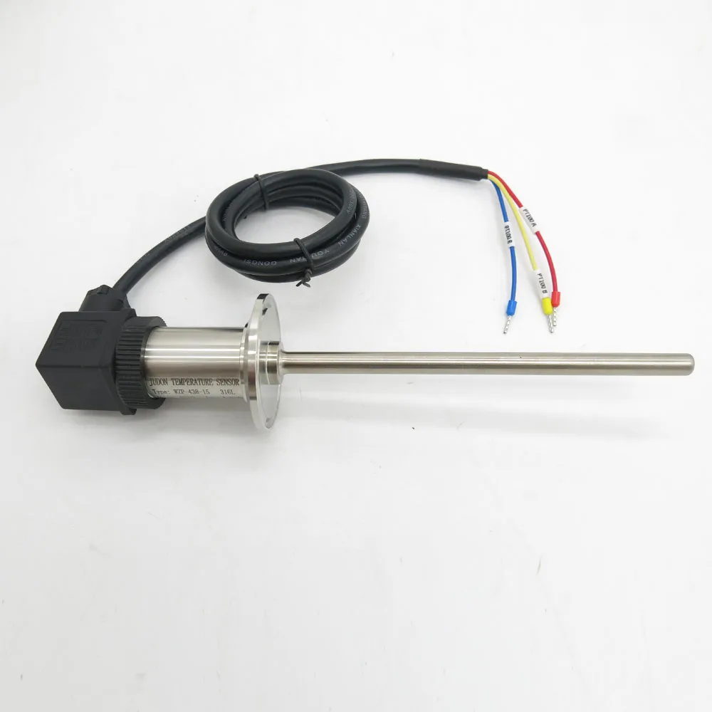 RTD Pt100 датчик температуры 3 провода-200C до 450C термостойкая резьба ...