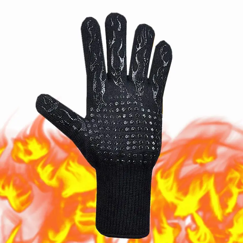 High-Temperature Resistant Fireproof BBQ Gloves