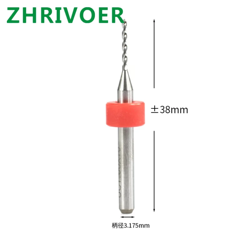 PCB bit hardmetal fixed shank drill Mini bit 0.1-1.0mm carving bit wholesale