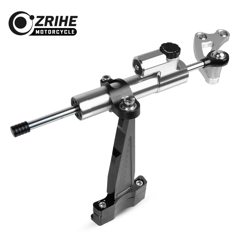 CNC алюминиевый, для мотоцикла алюминиевый стабилизатор рулевого управления принадлежности амортизатора комплект кронштейнов для HONDA CB650F