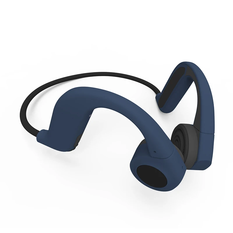 X9 костной проводимости Bluetooth IPX5 Водонепроницаемая гарнитура встроенный 8 Гб памяти двойной микрофон шумоподавляющий наушник для спортивной езды