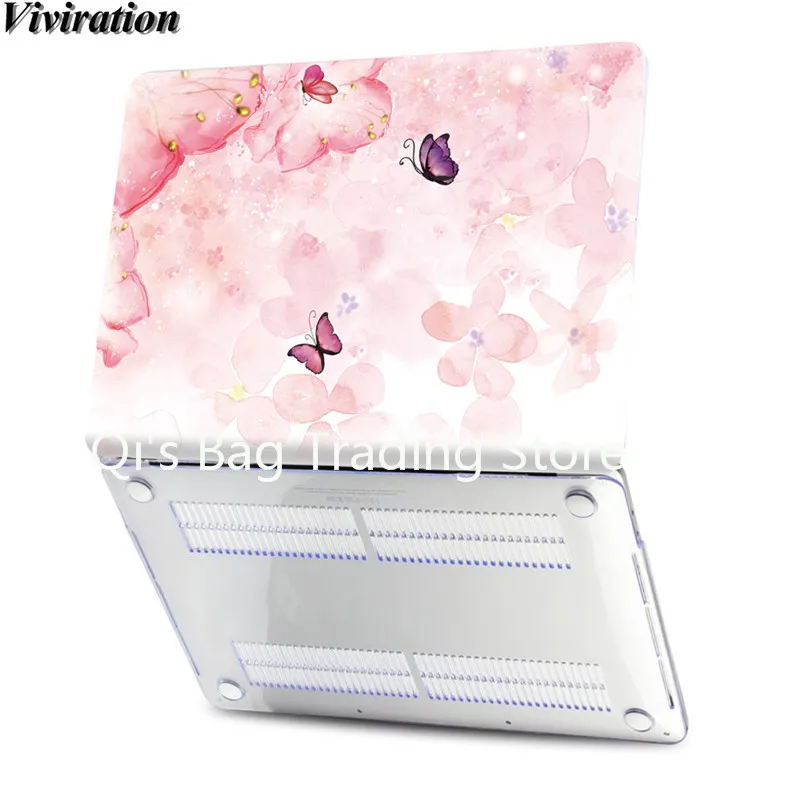 Для Macbook Mac Book retina Pro Air 11 12 13 15 дюймов Жесткий Чехол для ноутбука 11,6 15,4 13,3 дюймов с принтом вишни