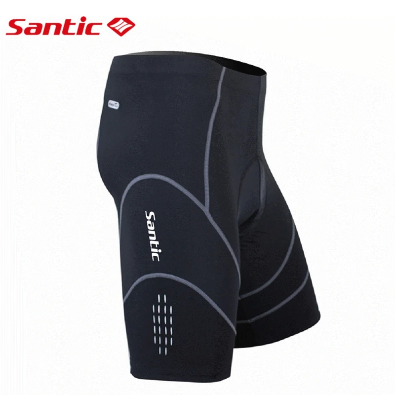 Santic мужские летние Coolmax 4D шорты для велоезды с вставками светоотражающий для горного велосипеда дорожный велосипед одежда Быстросохнущий велосипед Ciclismo Спортивная одежда