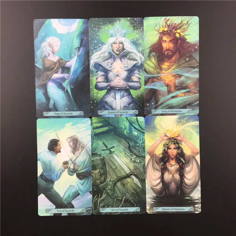 Высококачественные настольные игры Oracle Mermaid Tarot вечерние колоды для карт