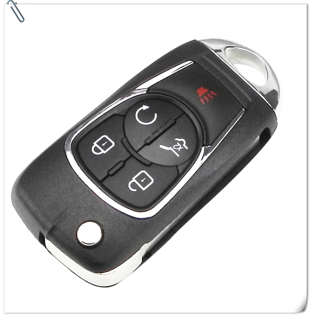 Jingyuqin 10 шт. модифицированный ключ для Buick, Chevrolet Cruze Vauxhall, Opel Insignia Astra J Zafira C Mokka флип чехол брелока Дистанционного Управления