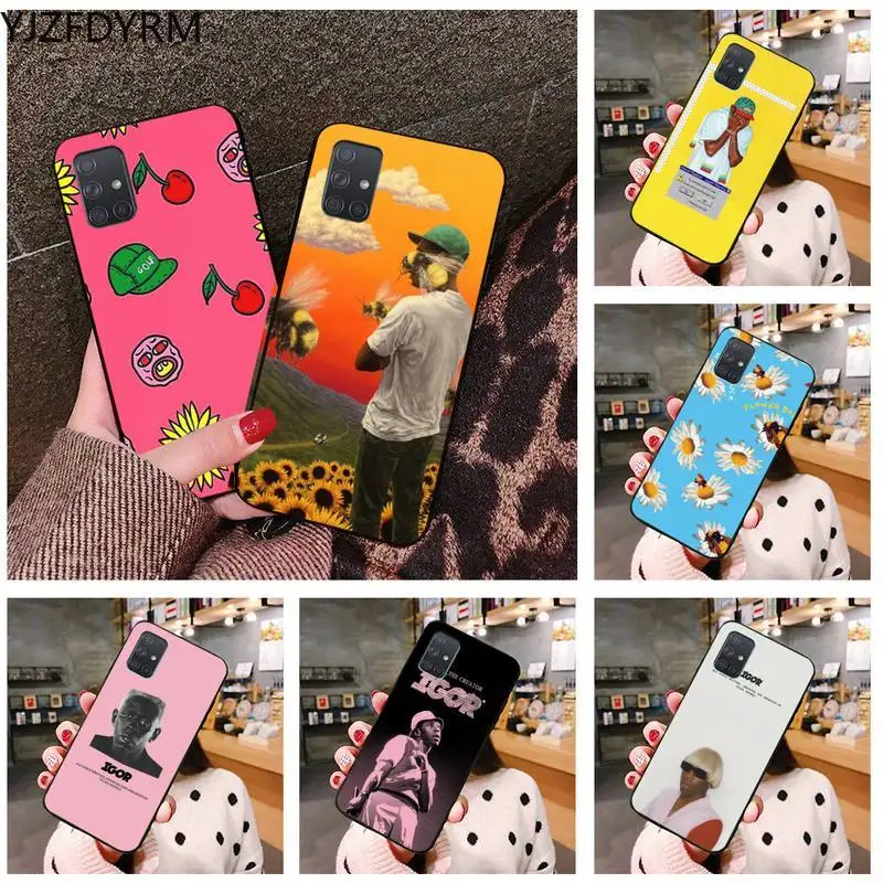 

YJZFDYRM TYLER THE CREATOR IGOR rapper Phone Case For Samsung Galaxy A21S A01 A11 A31 A81 A10 A20E A30 A40 A50 A70 A80 A71 A51