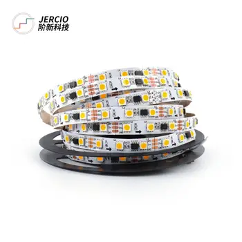 

JERCIO WS2812b SMD5050 Single white color LED strip light tape smart rgb pixel for individually addressable ip20/65/67 DC12V