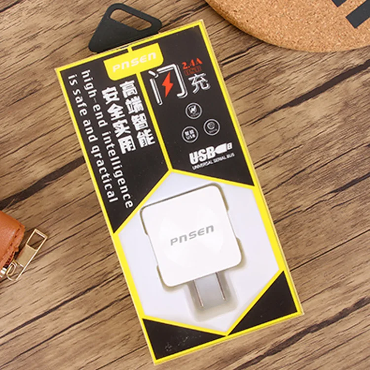 

Goods Very 5v2. 4A Mobile Phone Charger pnsen Smart USB Charger Double U Rapid Power Adapter