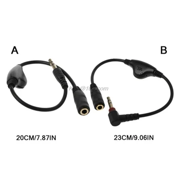 

3.5mm Jack AUX Male to Female Adapter Extension Cable Audio Stereo Cord with Volume Control Earphone Headphone Wire for Smartpho