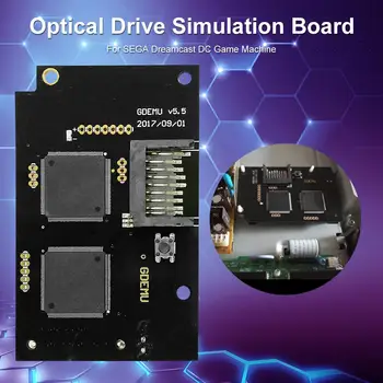 

GDEMU Optical Drive Simulation Board Card for SEGA Dreamcast DC Game Machine The Second Generation Built-in Free Disk