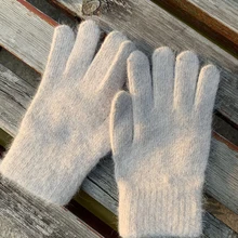 Unisex Cashmere Wool Knitted Glove Winter Warm Thick Touch Screen Gloves Solid Mittens For Mobile Phone Tablet Pad Hot Sale 2021