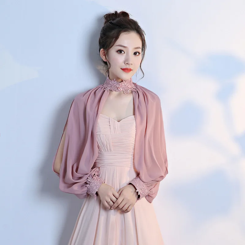 Lace bridal stoles wraps Summer Women Bolero Wedding Coat Shawl Elegant Evening Jacket