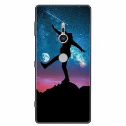 Cute Cartoon Soft Silicone Phone Case Cover - Protective Back Shell for XZ2 Premium (51)