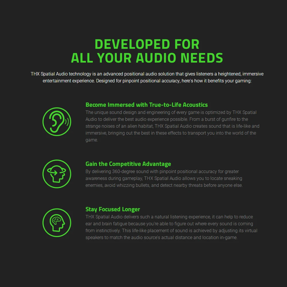 Razer Kraken Ultimate RGB USB игровая гарнитура THX 7,1 пространственный объемный звук Chroma освещение выдвижной активный шумоподавление