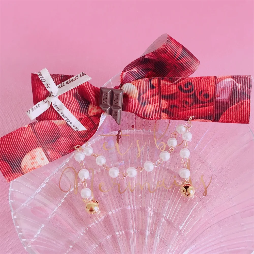 1PC Hair Clip Шоколадный кофейный цвет, японские аксессуары для волос, Лолита, украшения для волос, Лолита, бант, заколка для волос, Тирамису, оркестр, медведь, косплей - Цвет: 1PC Hair Clip