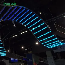 IP65 водонепроницаемый 5-контактный разъем цифровой цветной с 16 точек dmx512 светодиодные трубки